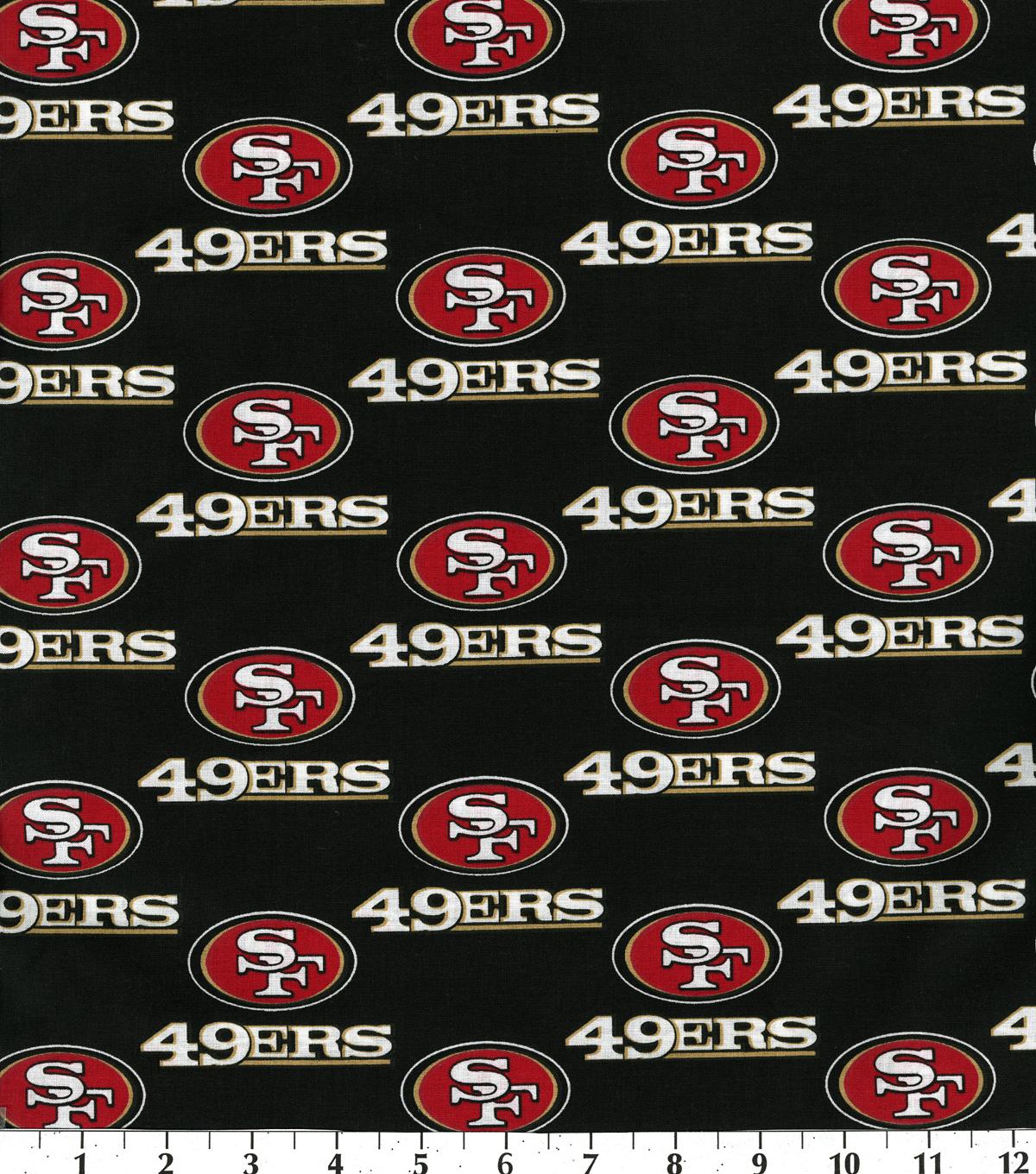 San Francisco 49ers Cotton Fabric image 0