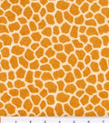 Nursery Fabric Jungle Babies Flannel Giraffe Skin image 0