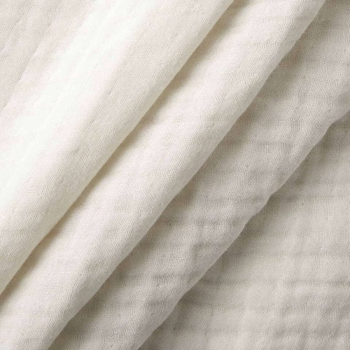Birch Fall Bubble Gauze Fabric image 0