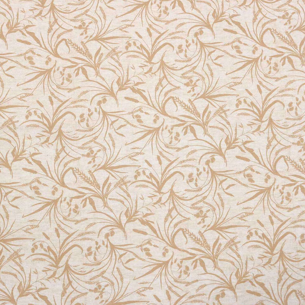 Brown Wheat Wide Flannel Fabric image 0