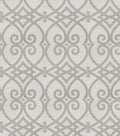 Jaclyn Smith Upholstery Fabric-Gatework Rot/Dove Gray image 0